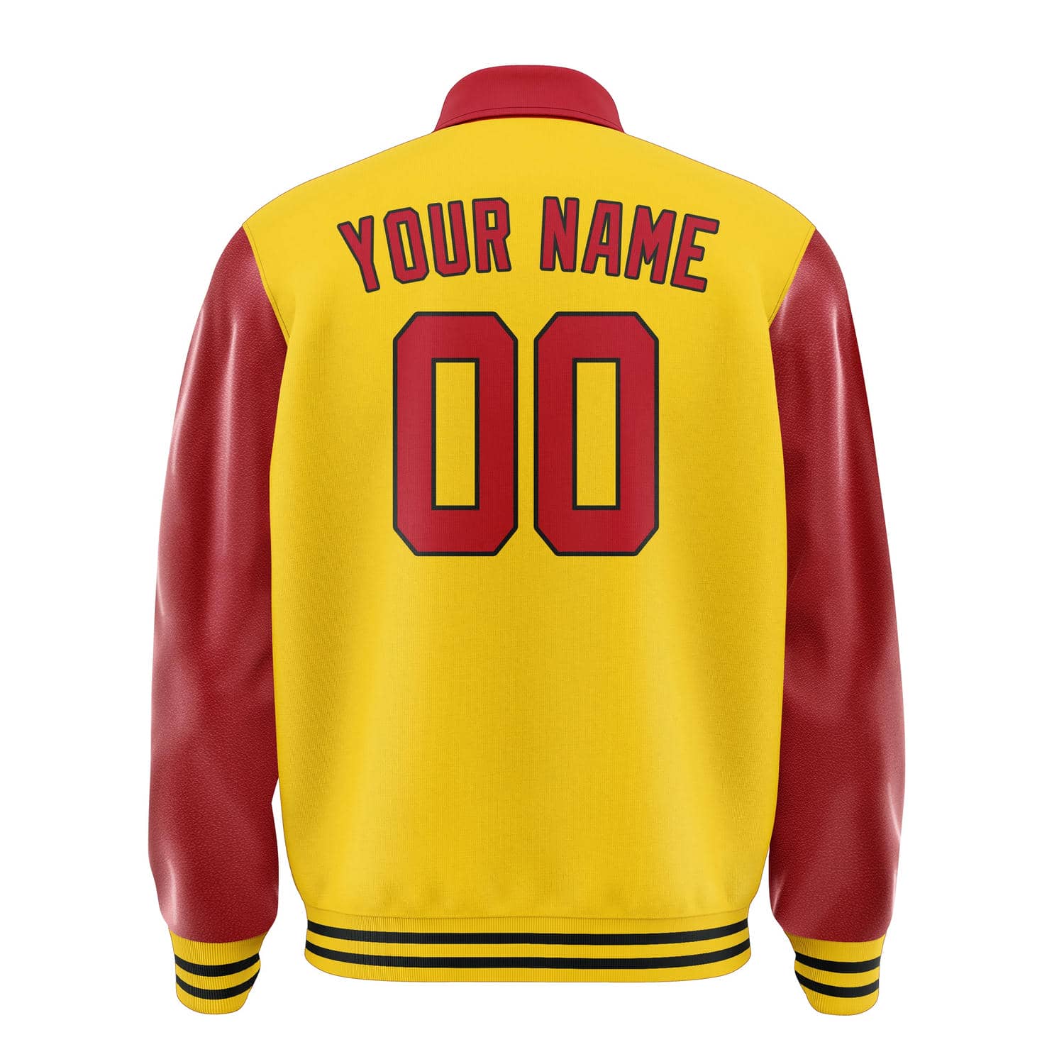 Custom Gold Red Jacket