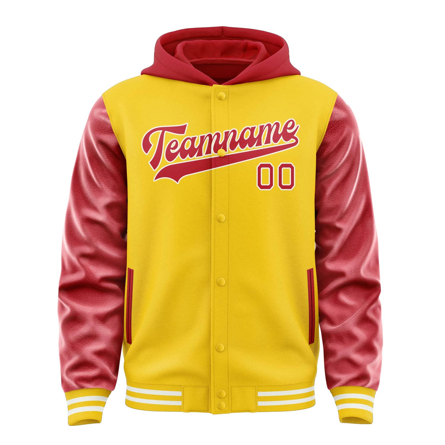 Custom Gold Red Jacket