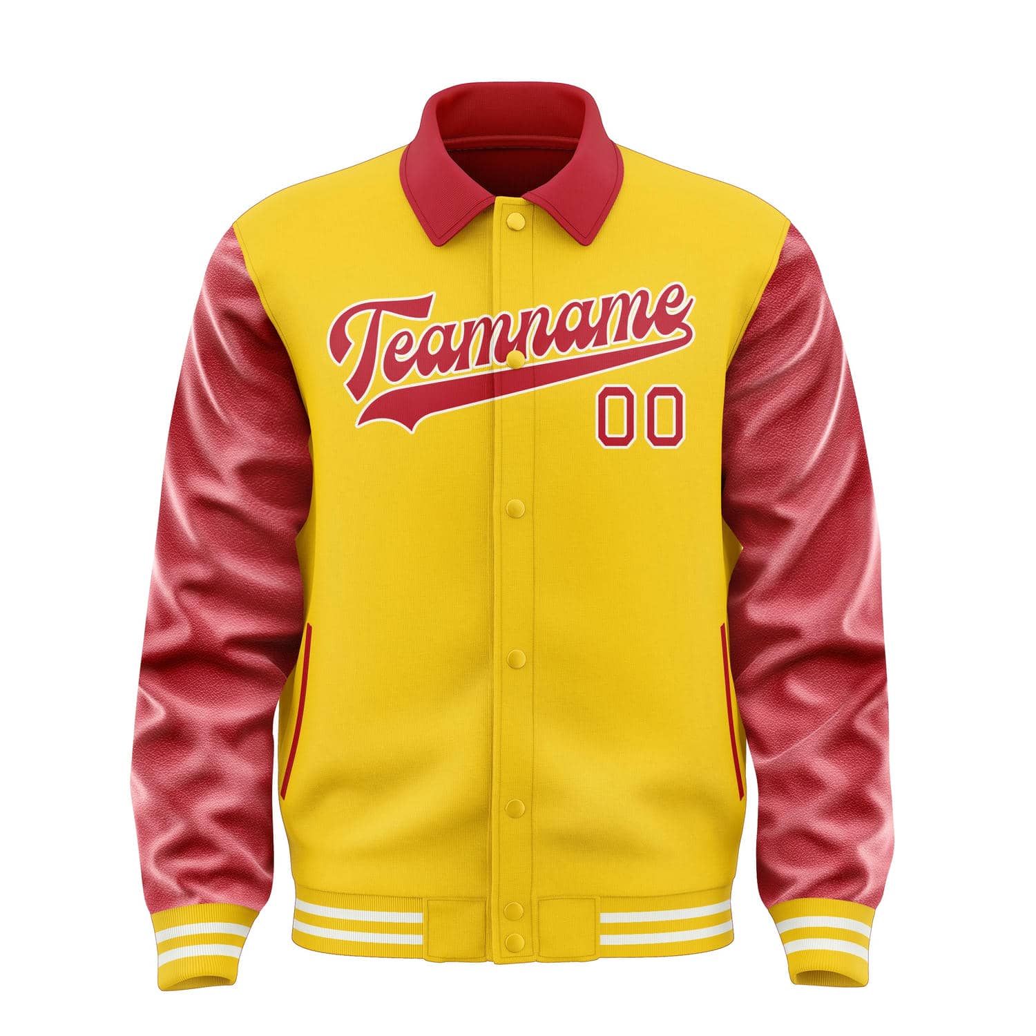 Custom Gold Red Jacket
