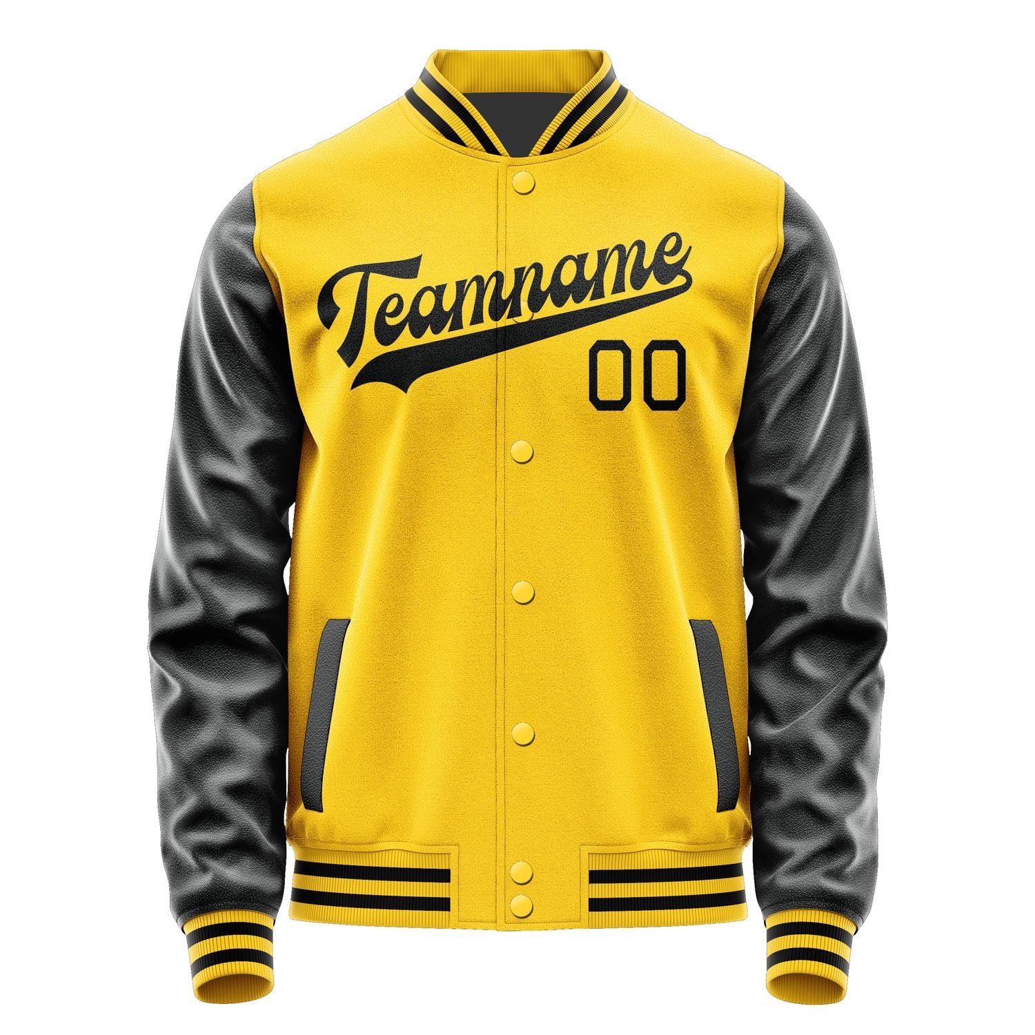 Custom Gold Black Jacket JA3030173017B31717