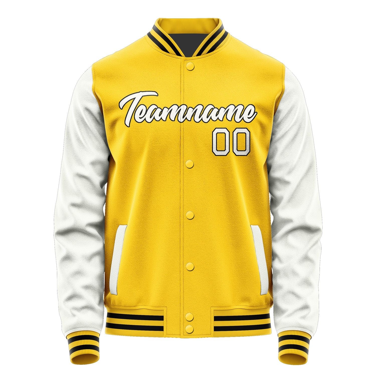 Custom Gold Black Jacket JA3030173018B21817