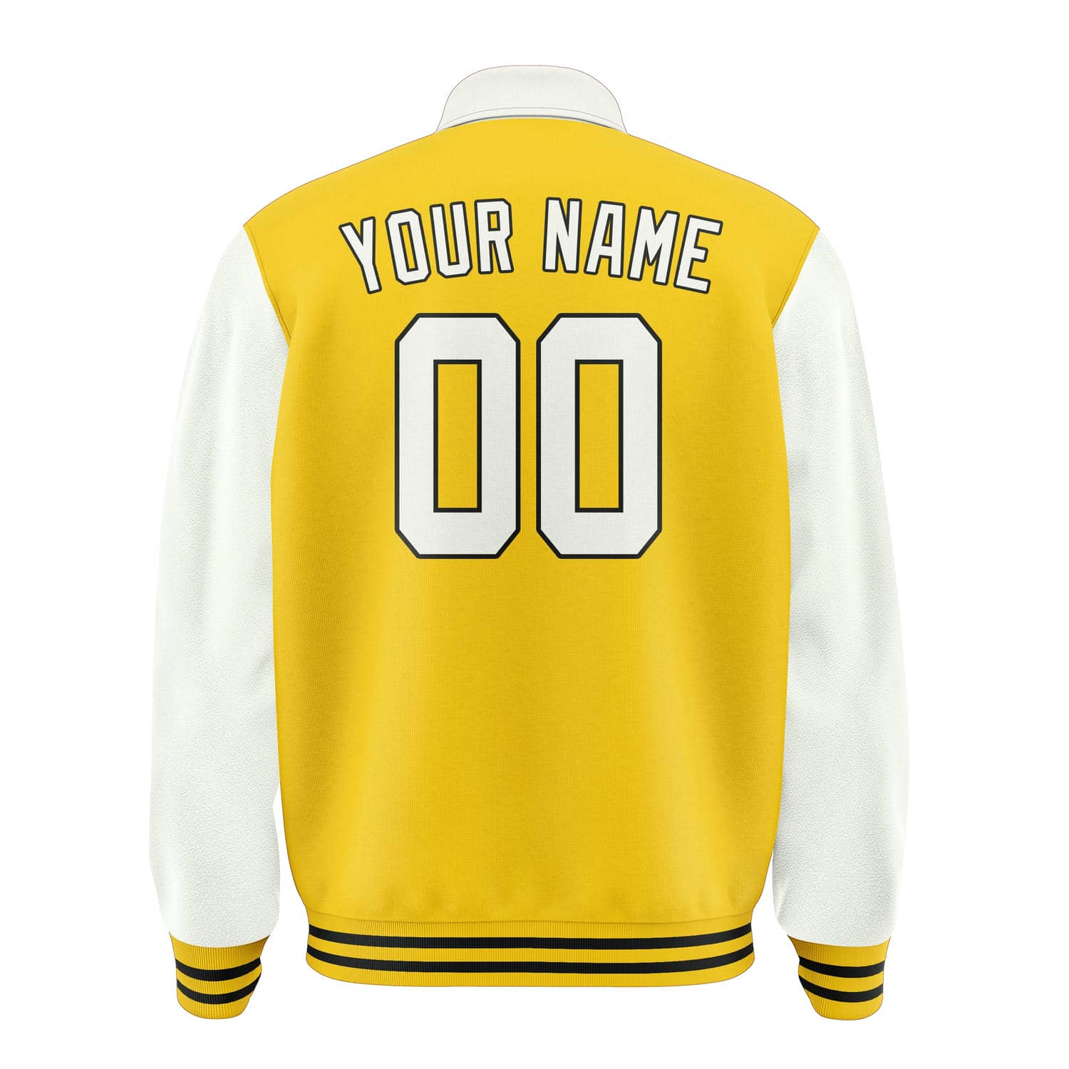 Custom Gold White Jacket