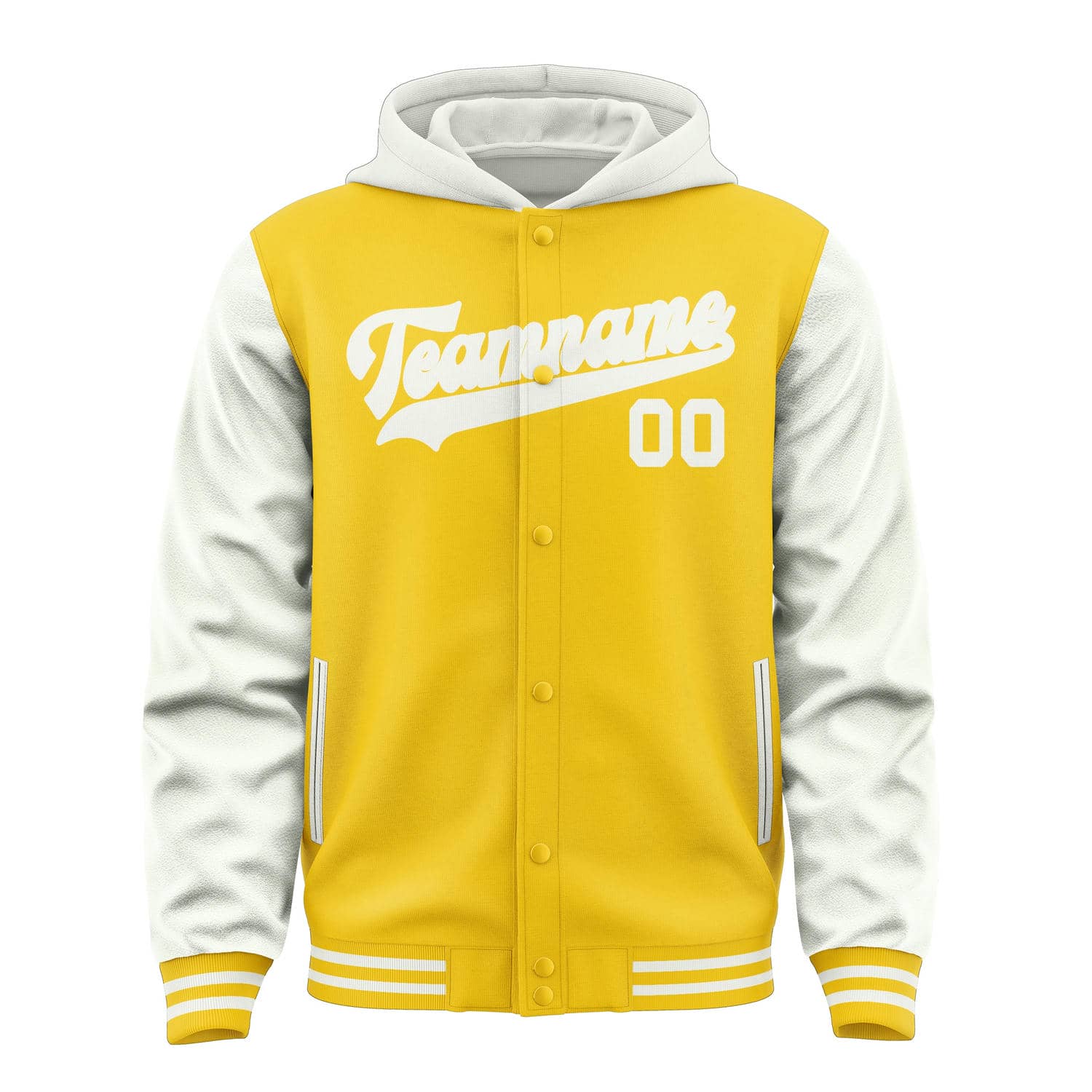 Custom Gold White Jacket