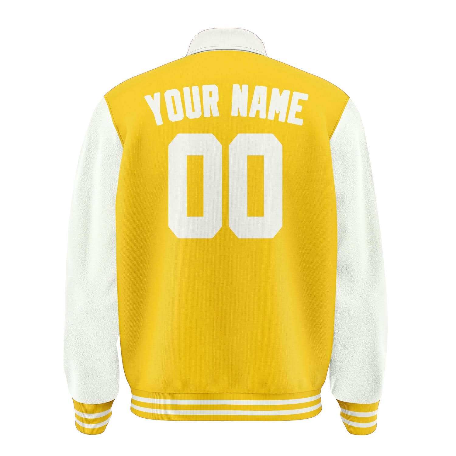 Custom Gold White Jacket