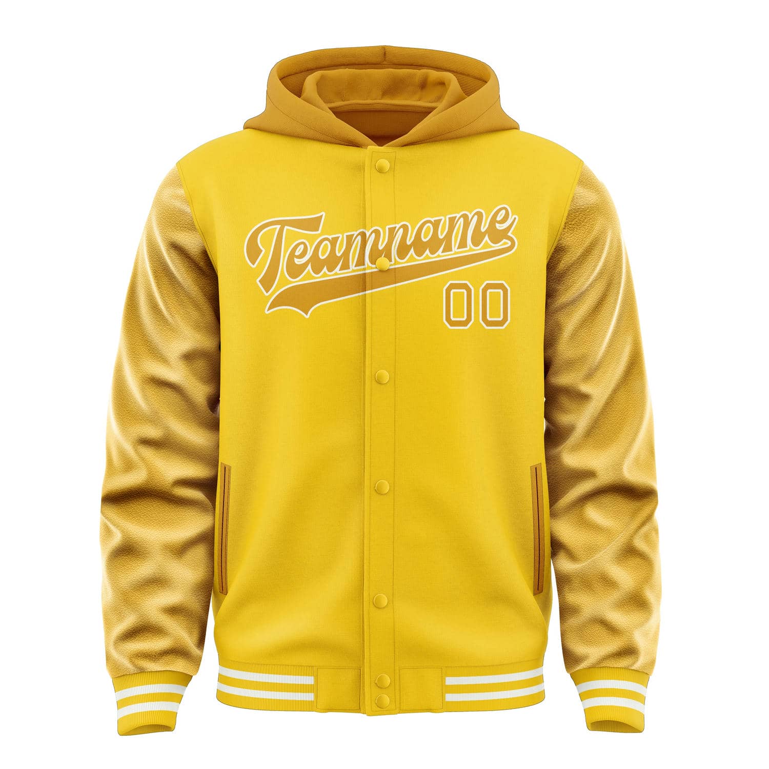 Custom Gold Yellow Jacket