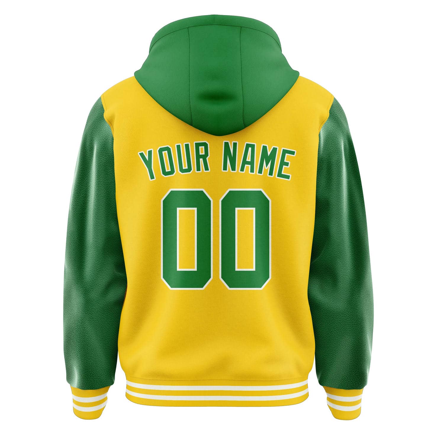 Custom Gold Emerald Green Jacket
