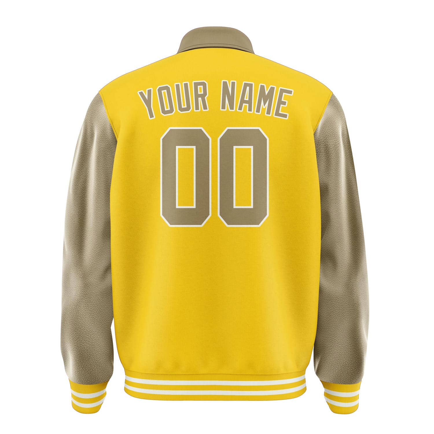 Custom Gold Light Khaki Jacket