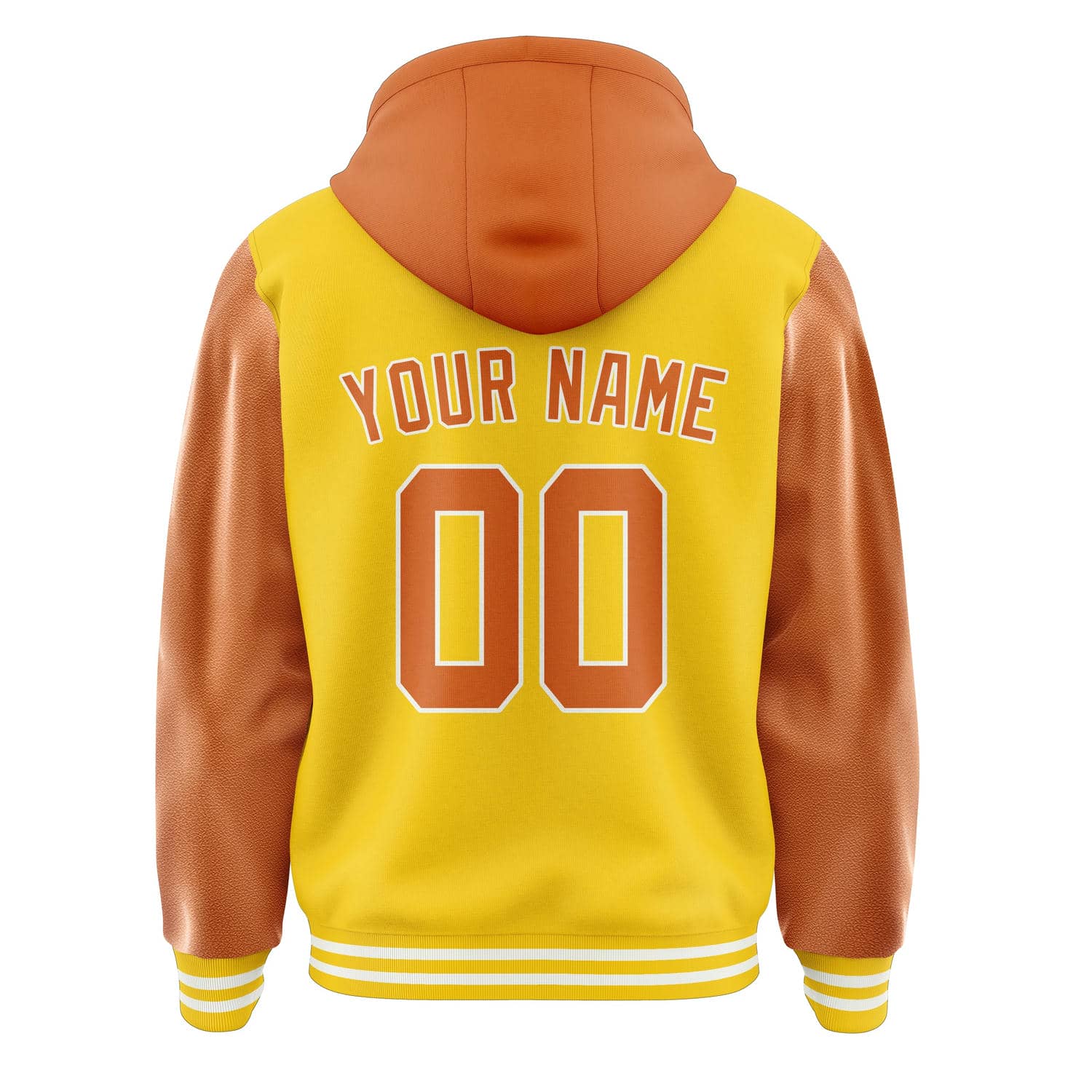 Custom Gold Orange Jacket