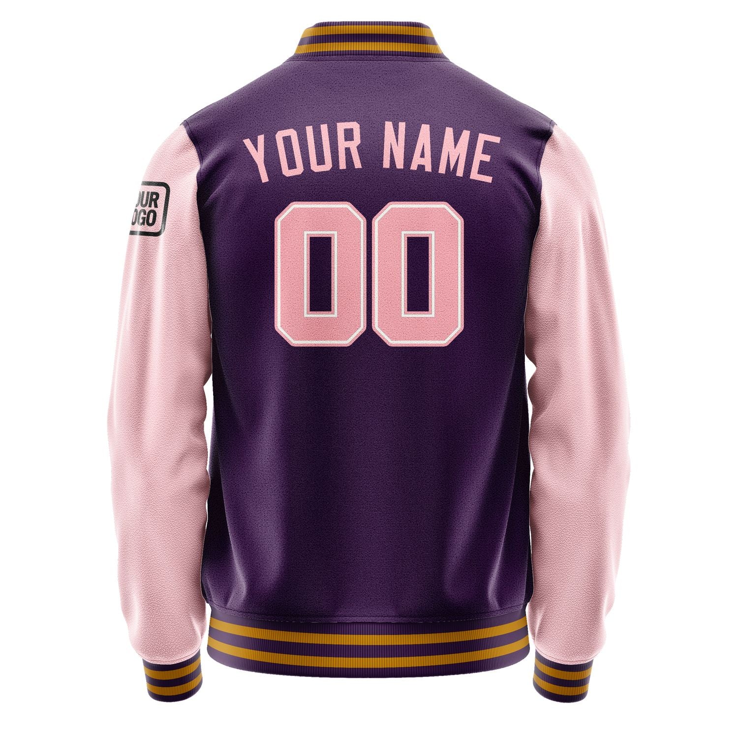 Custom Purple Light Pink Jacket Jb0707210719211817