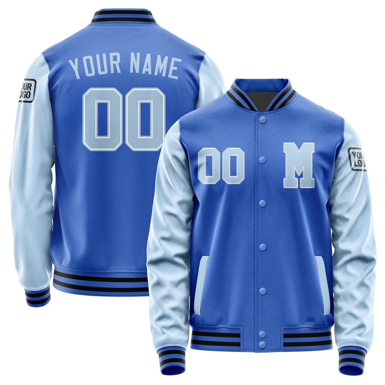 Custom Sky Blue Light Blue Jacket Jb0909080917081817