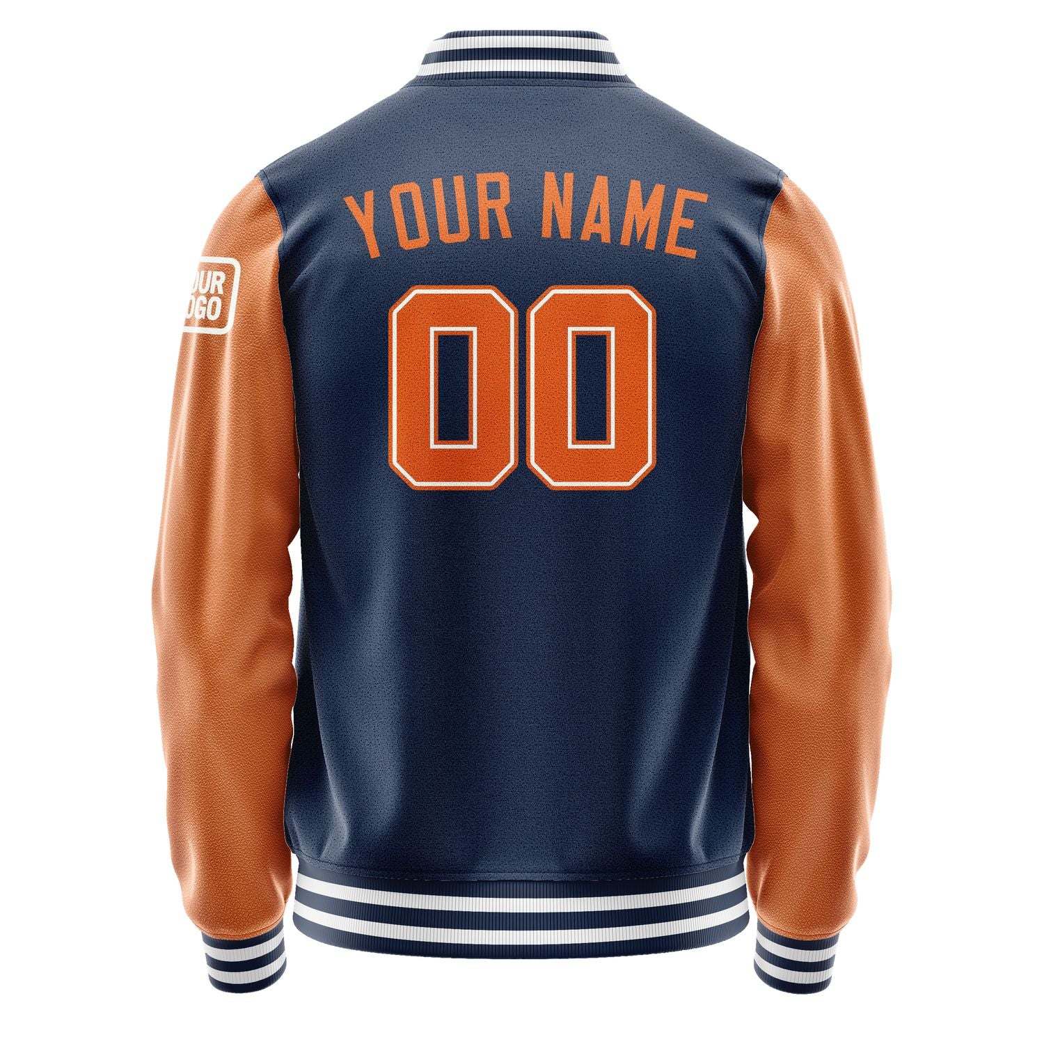 Custom Blue Orange Jacket Jb1010281018281818