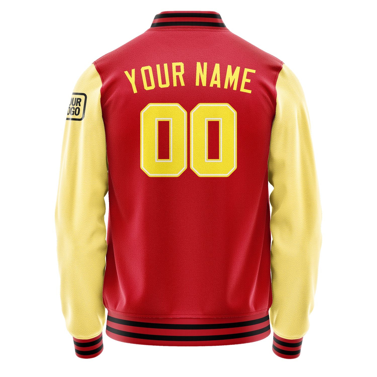 Custom Red Light Yellow Jacket Jb1414261417261817
