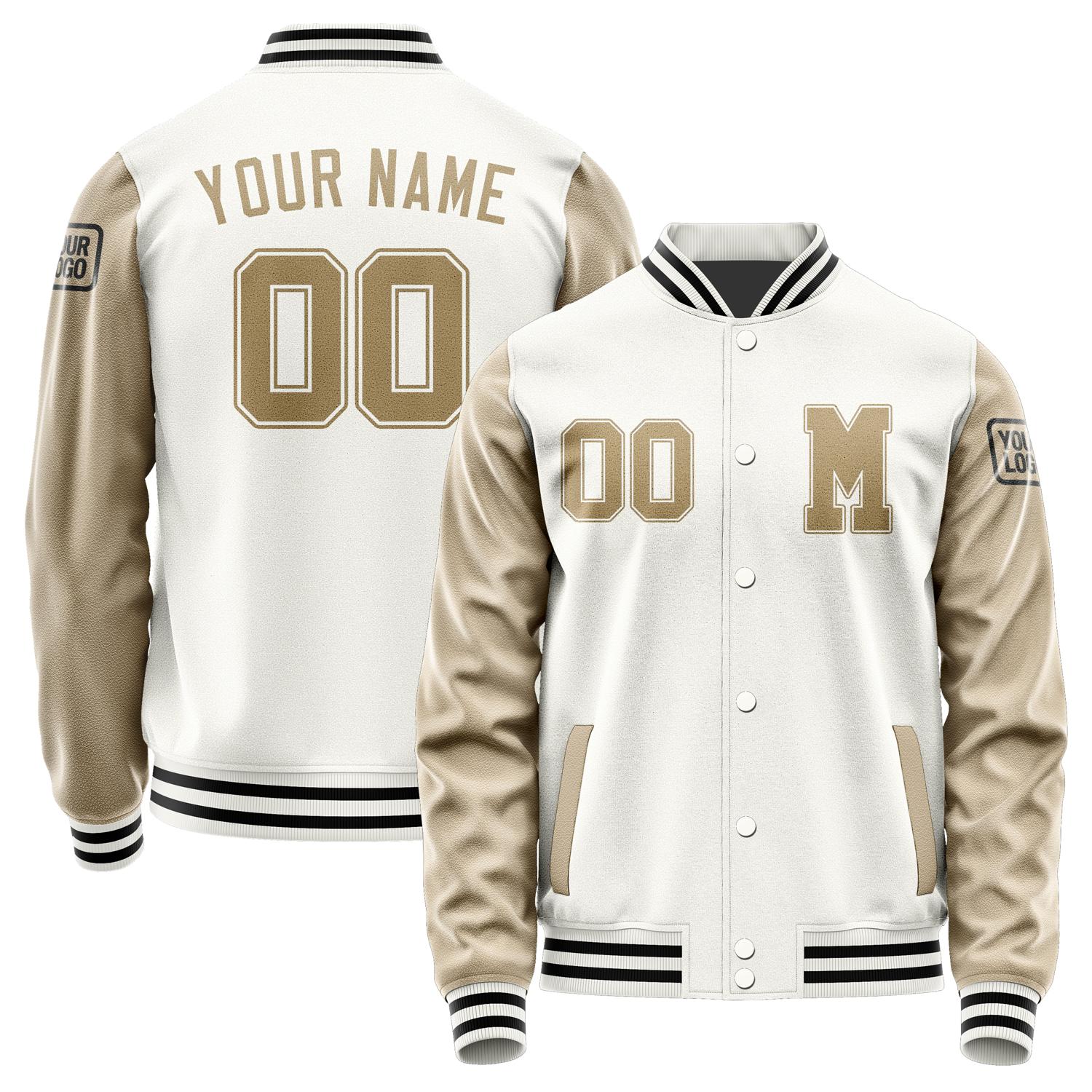 Custom White Light Khaki Jacket Jb1818251817251817