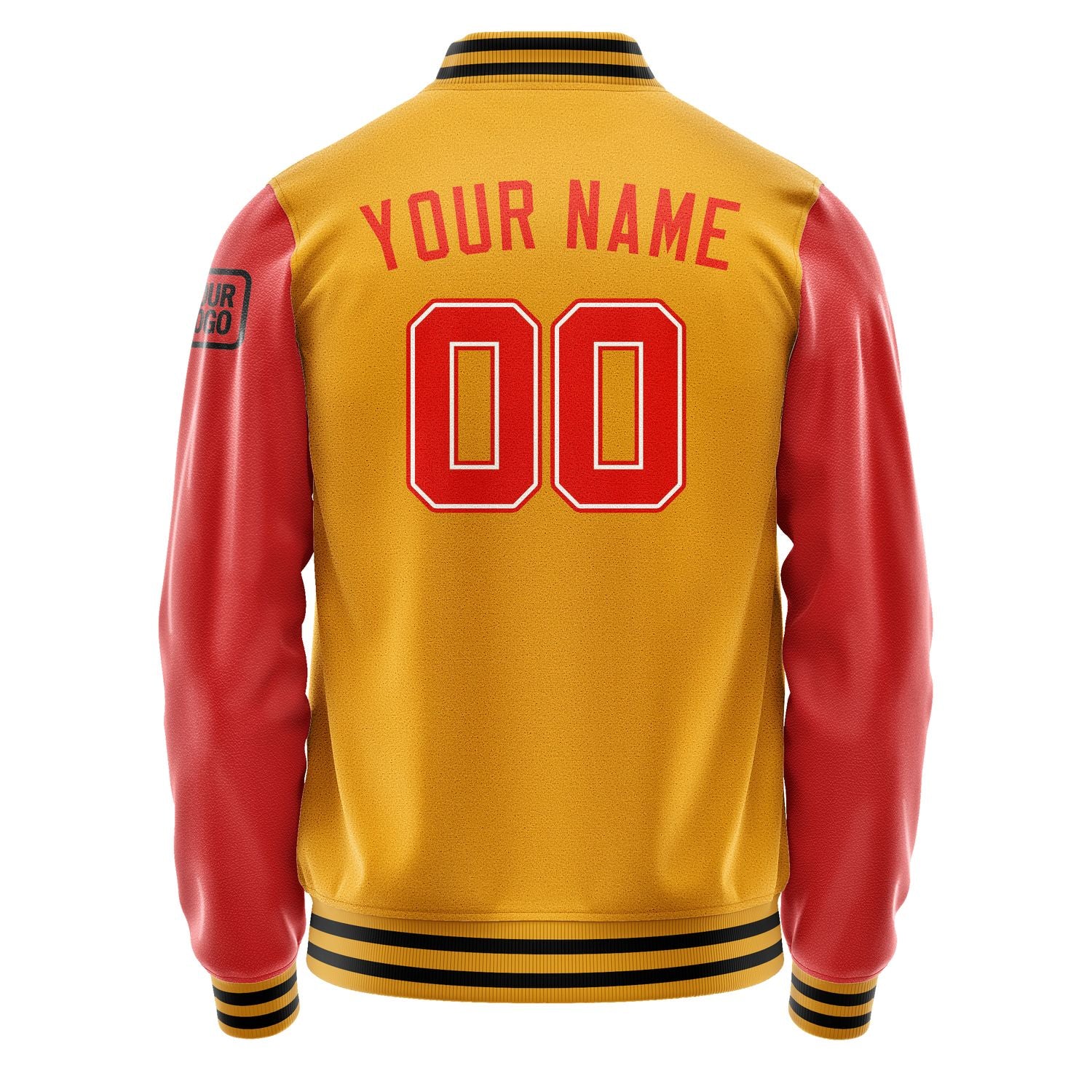 Custom Yellow Orange Red Jacket Jb1919121917121817