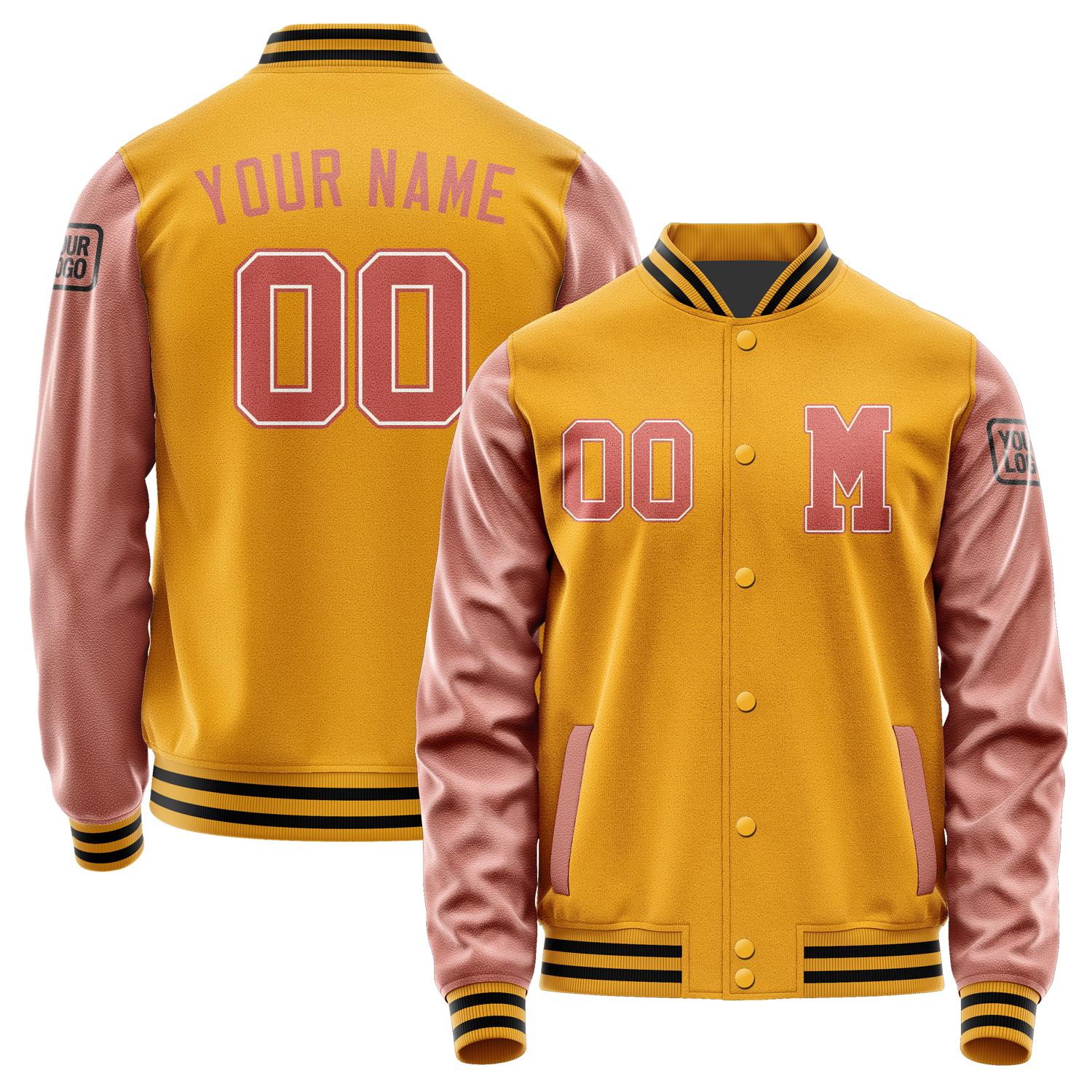 Custom Yellow Copper Rose Jacket Jb1919291917291817