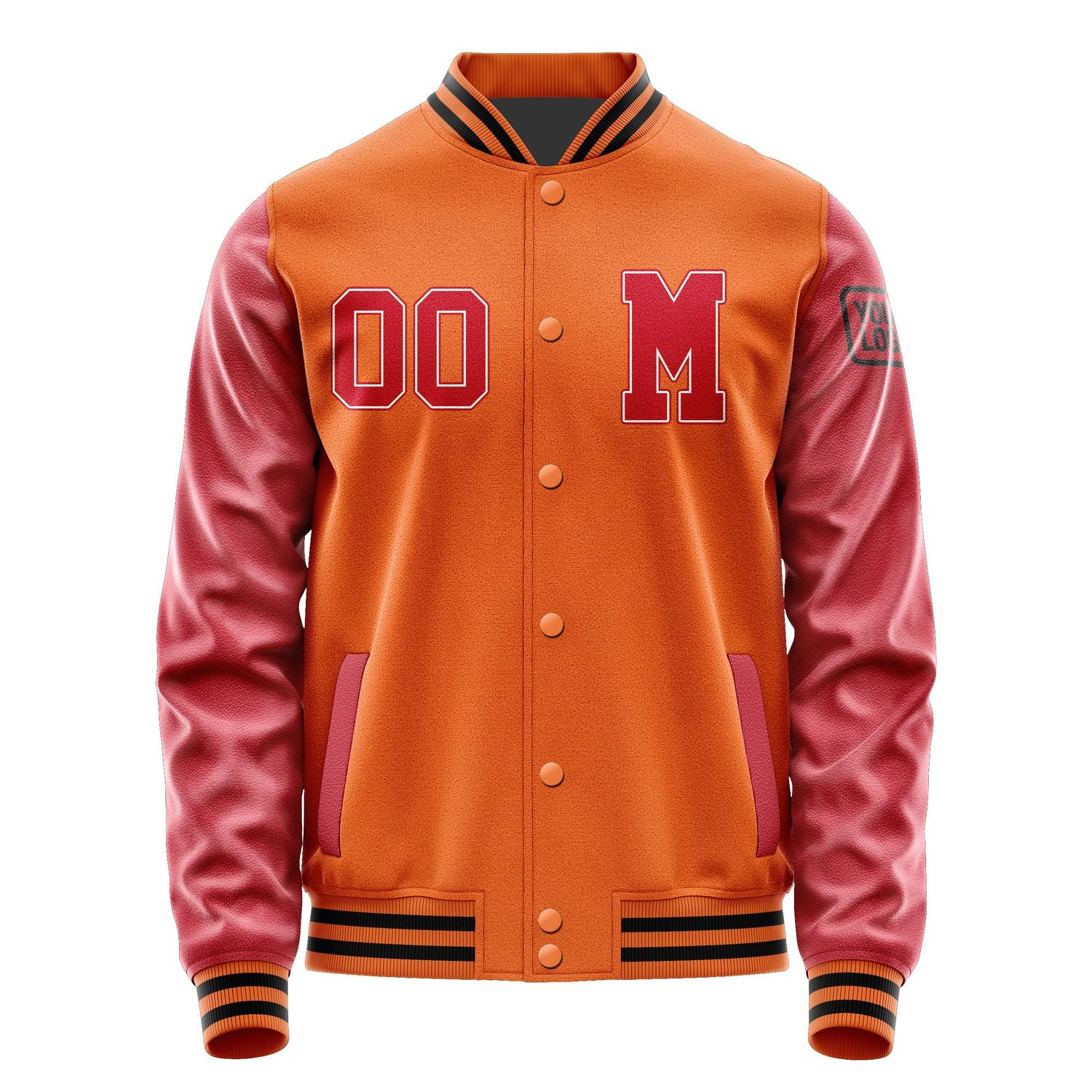 Custom Orange Red Jacket Jb2828142817141817