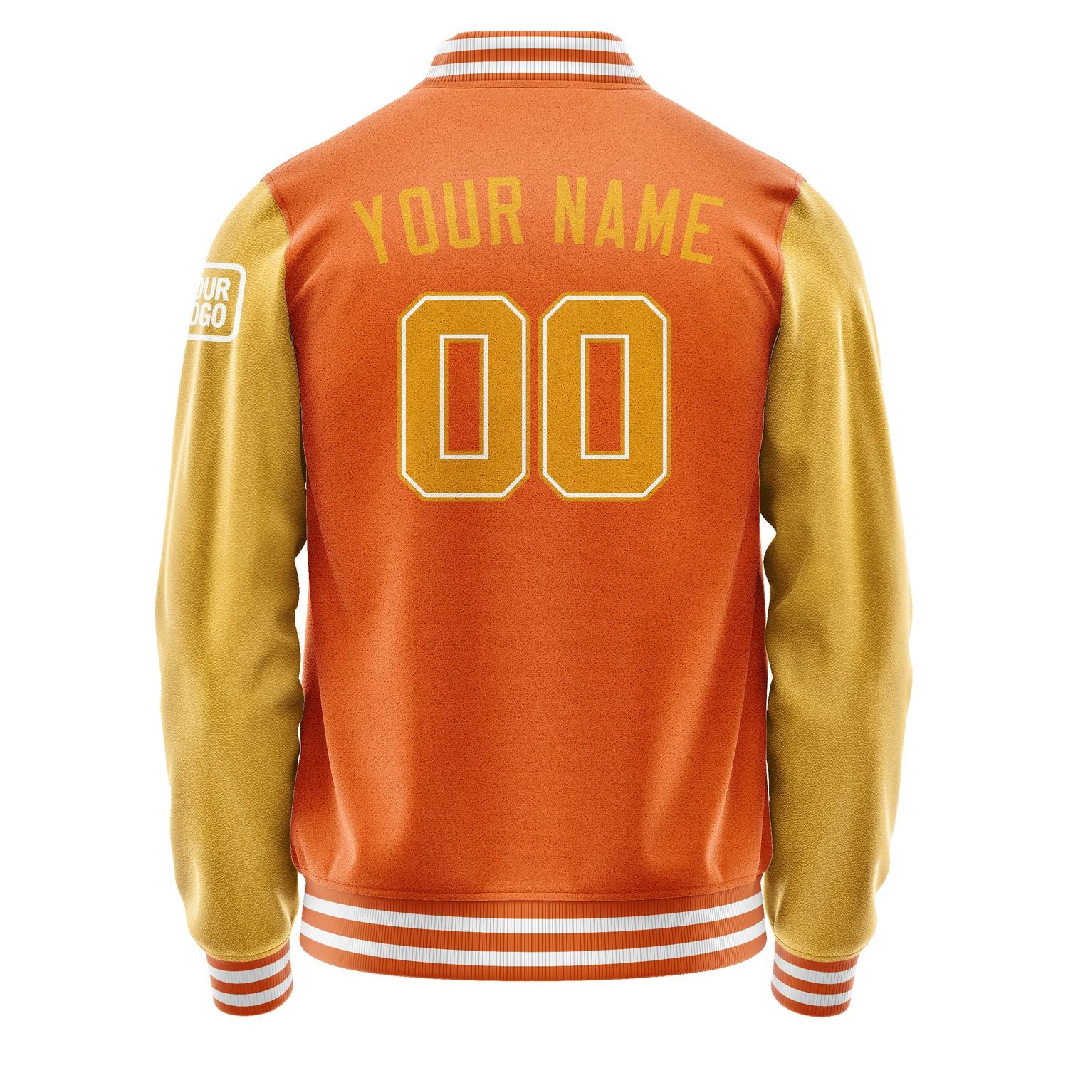 Custom Orange Yellow Jacket Jb2828192818191818