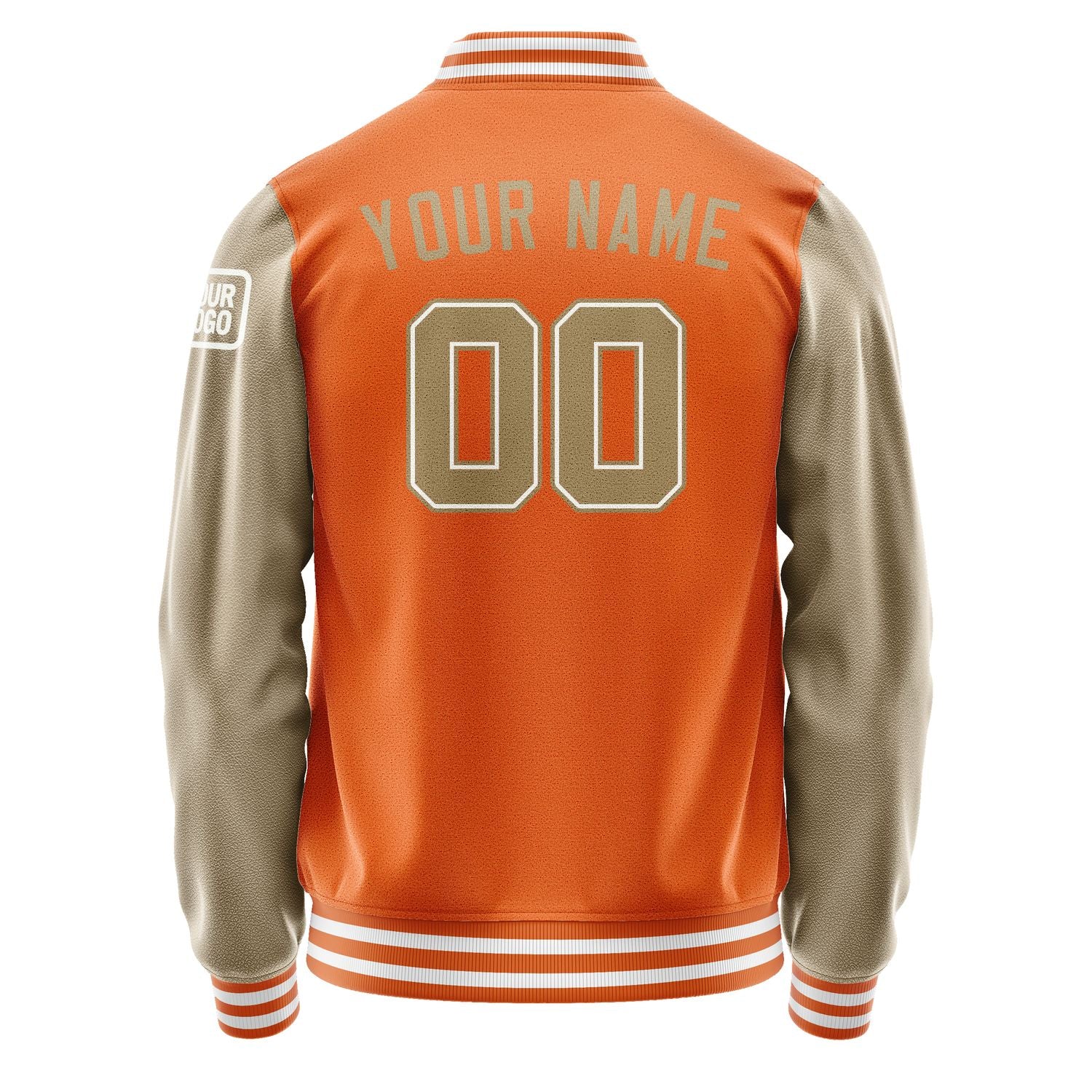 Custom Orange Light Khaki Jacket Jb2828252818251818
