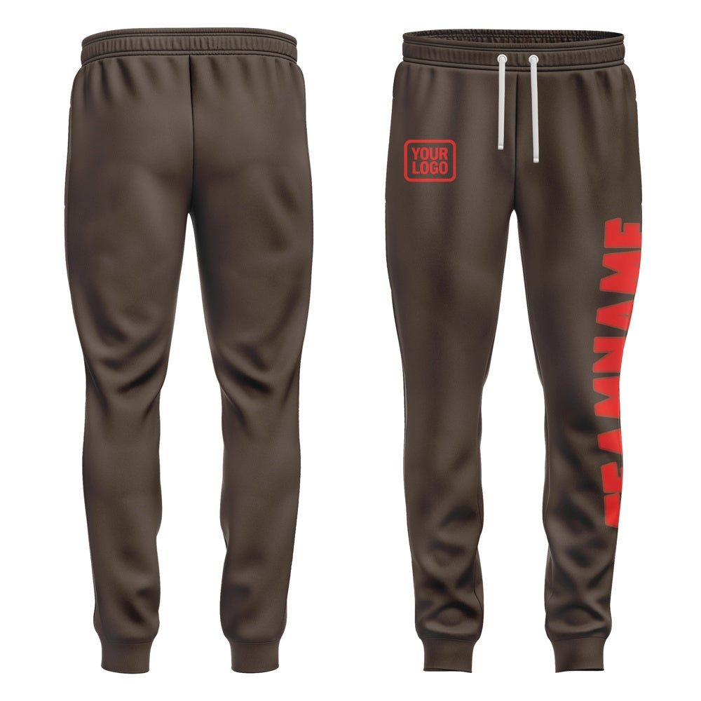 Custom Brown Orange Red Pants
