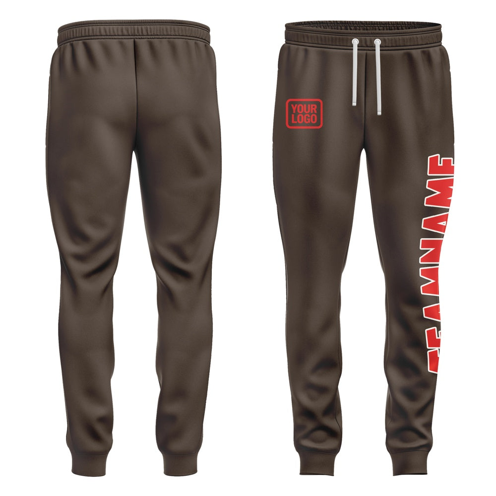 Custom Brown Orange Red Pants