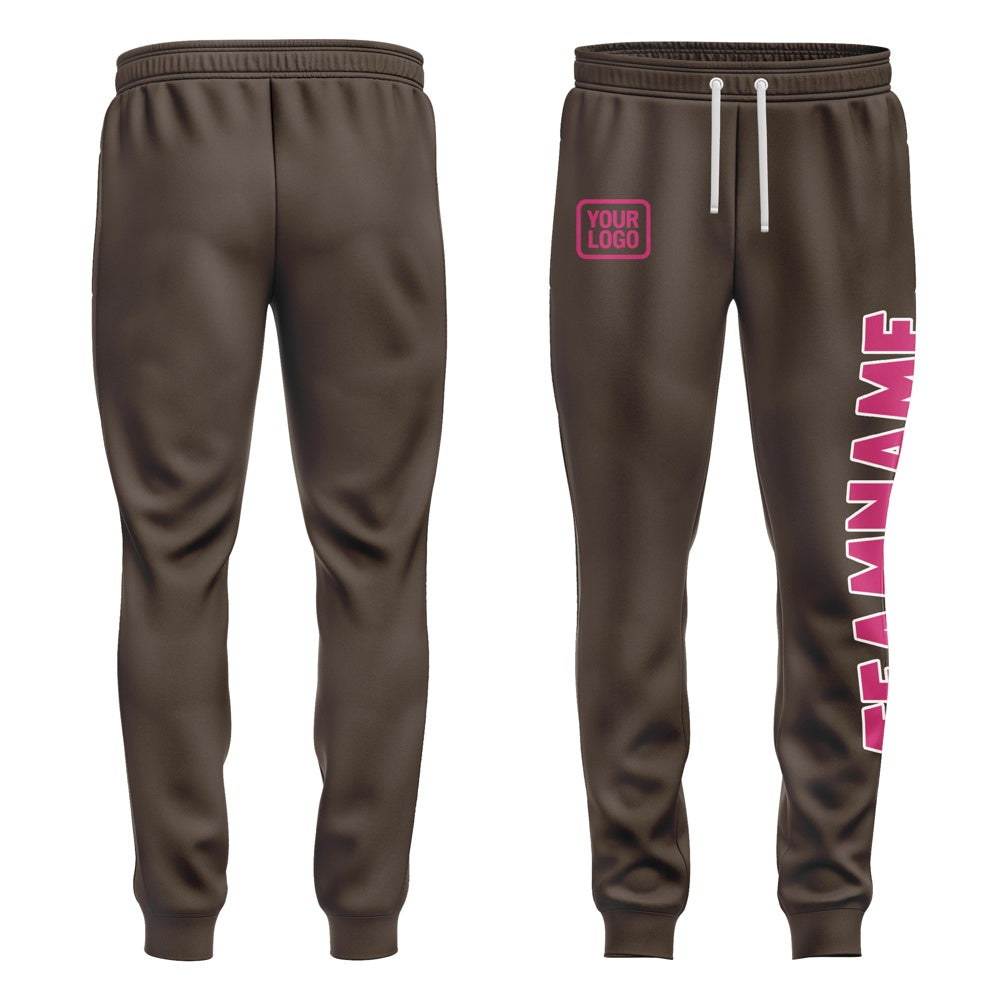 Custom Brown Pink Pants