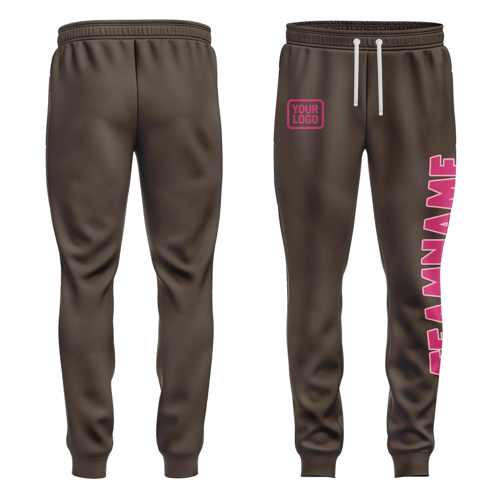 Custom Brown Pink Pants