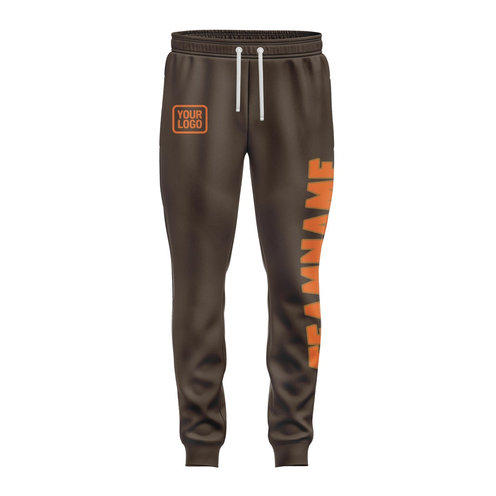 Custom Brown Orange Pants
