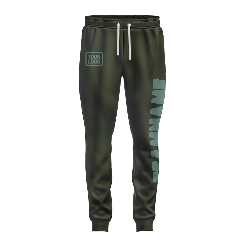 Custom Olive Blue Green Pants