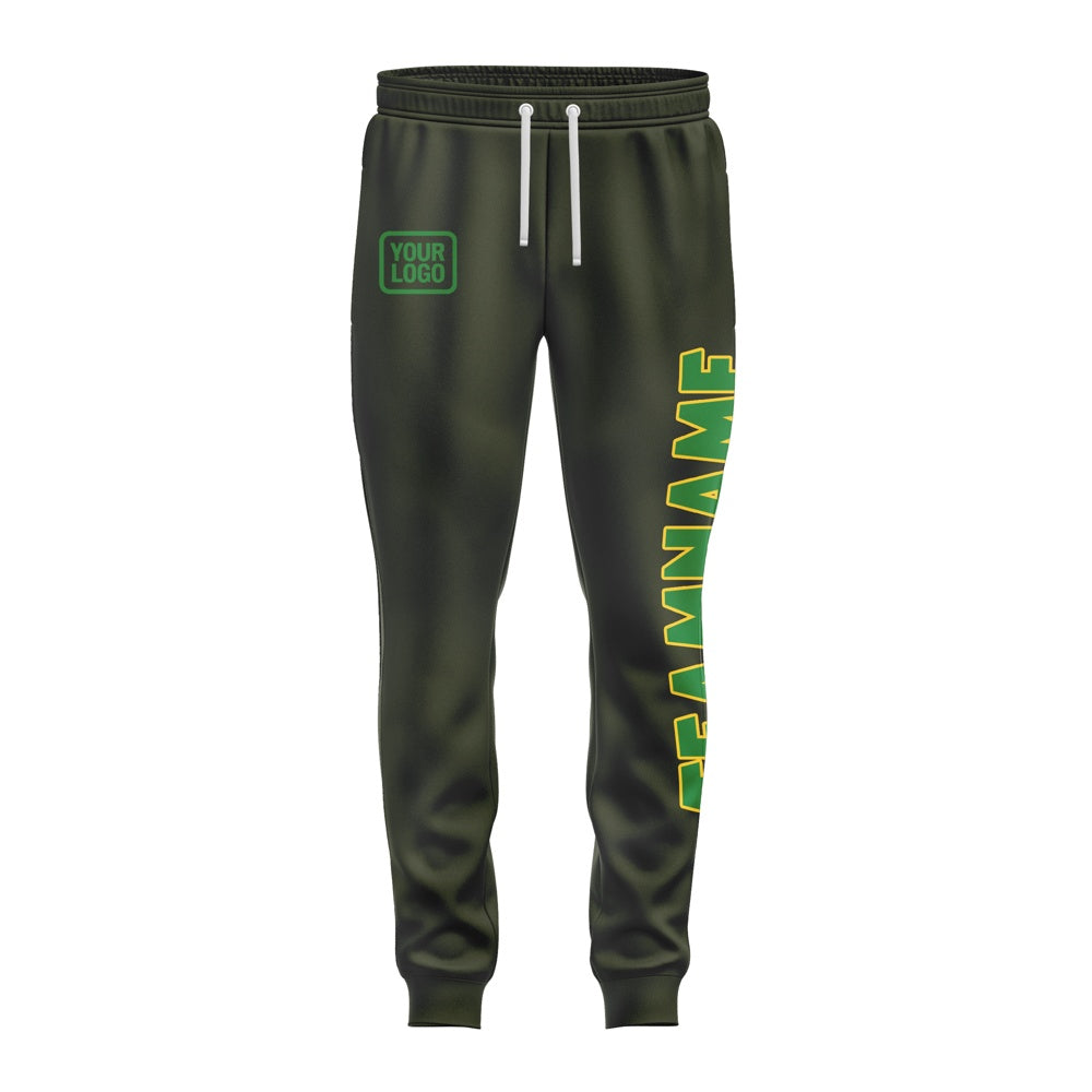 Custom Olive Emerald Green Pants