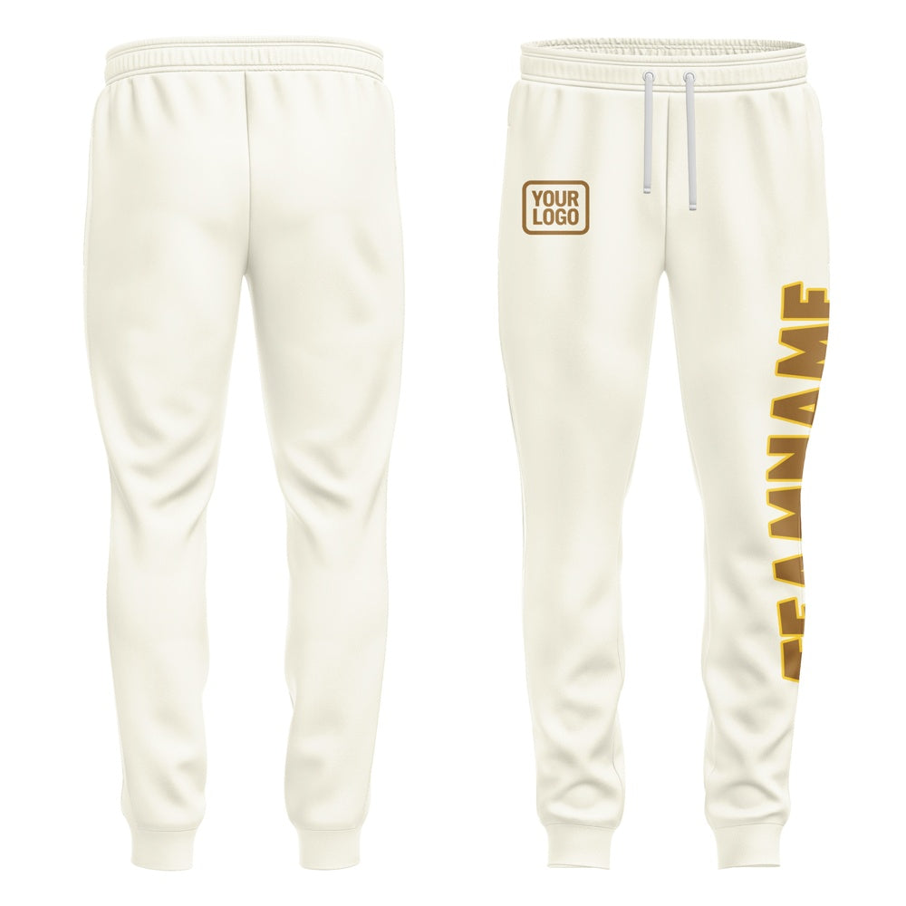 Custom Cream Khaki Pants