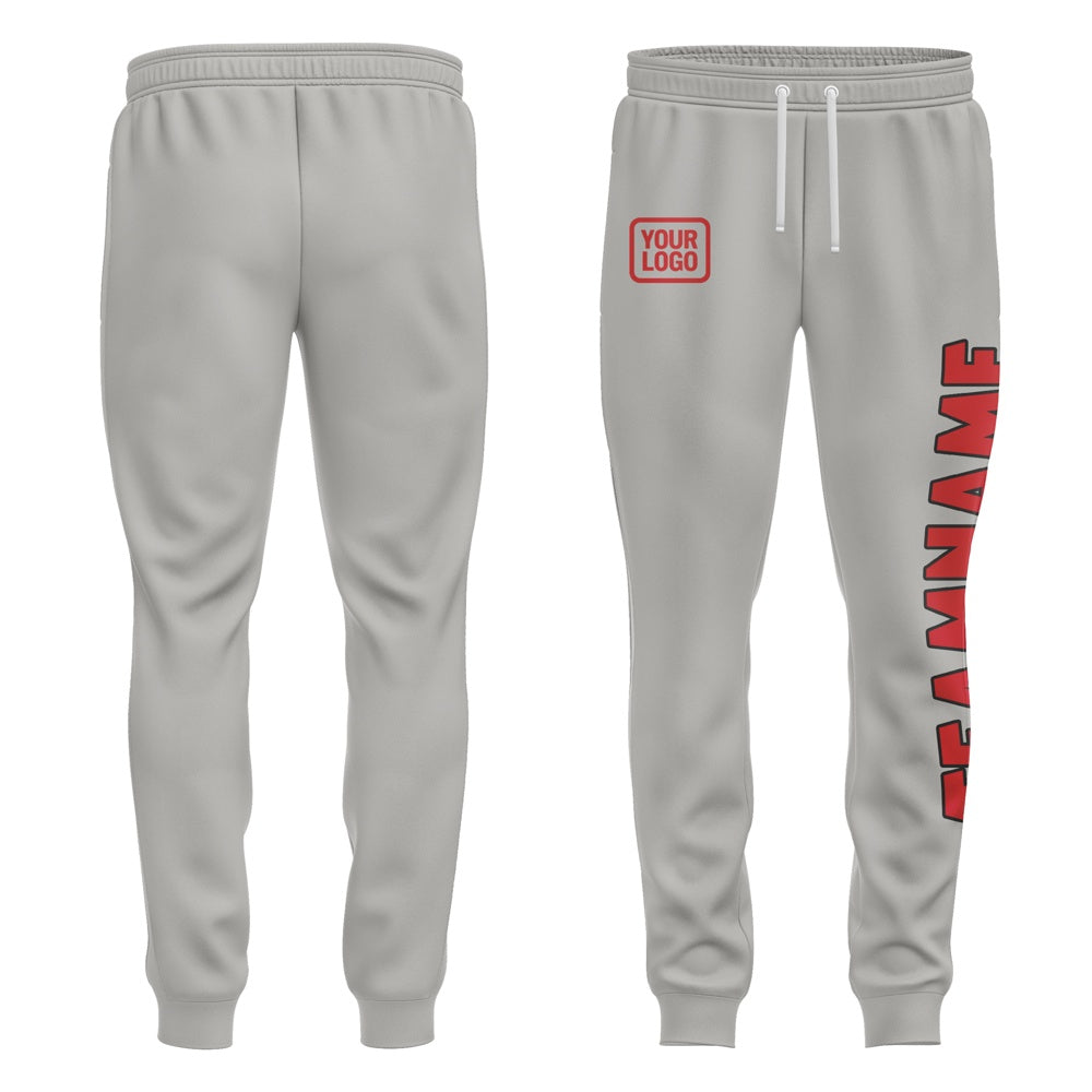 Custom Gray Red Pants