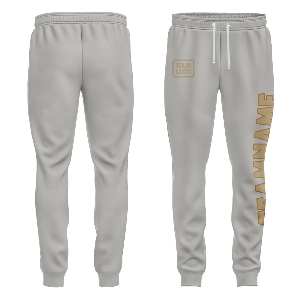 Custom Gray Light Khaki Pants