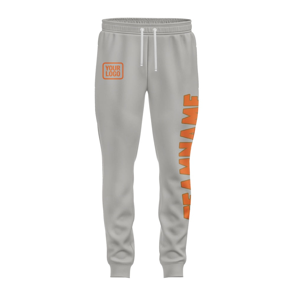 Custom Gray Orange Pants