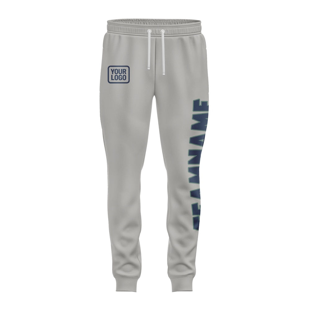 Custom Gray Blue Pants