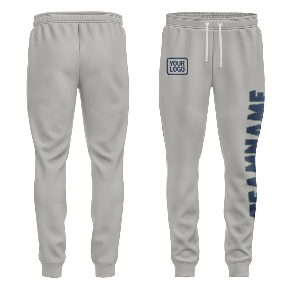 Custom Gray Blue Pants