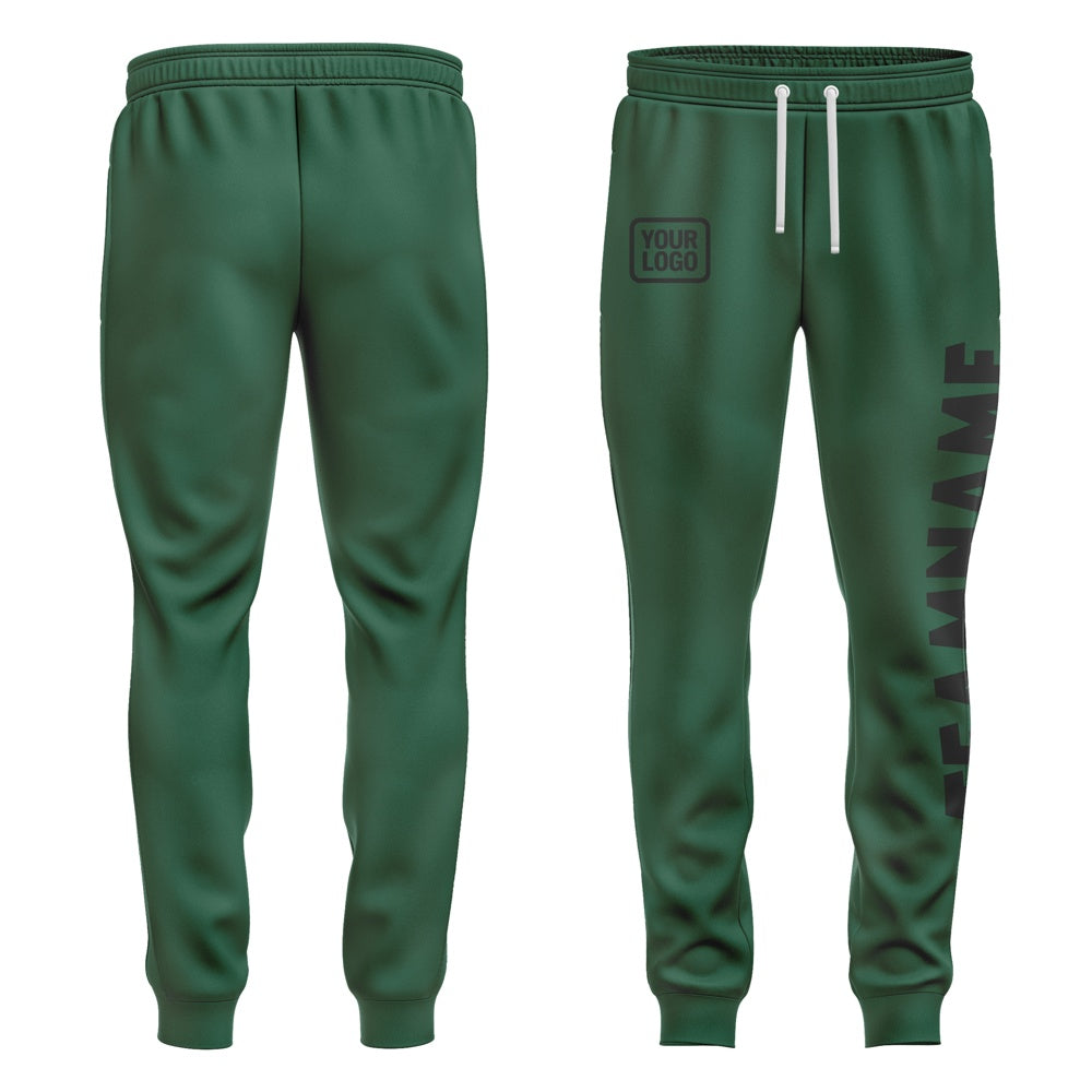 Custom Green Black Pants