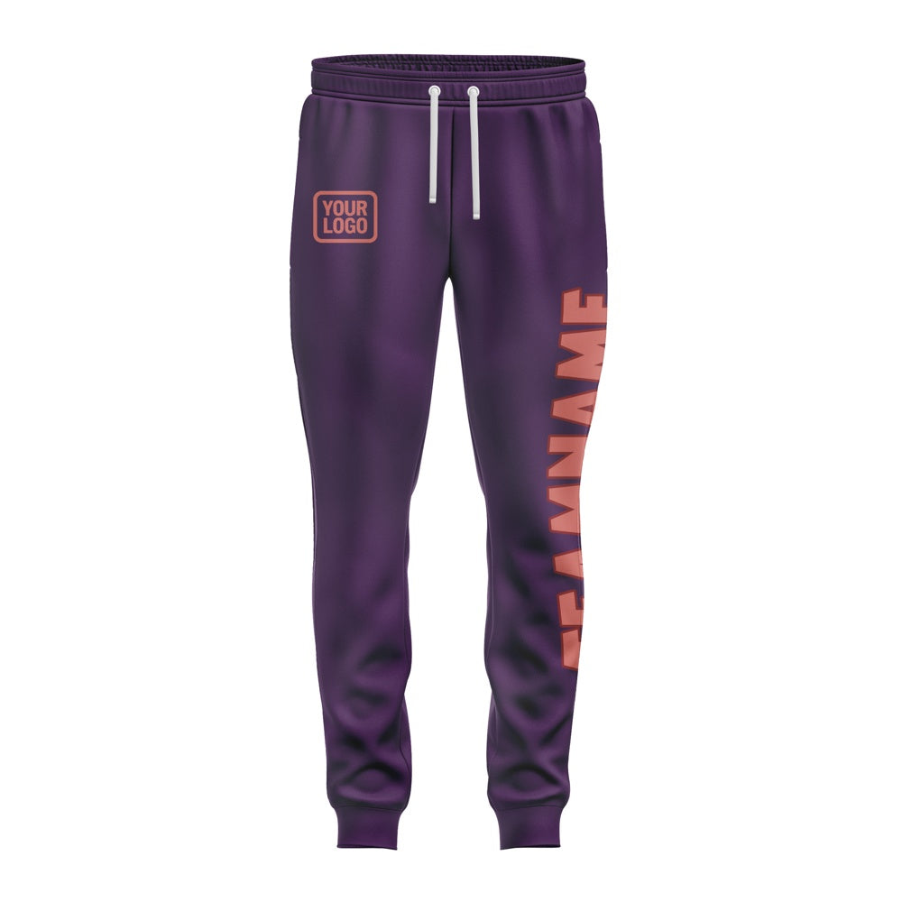 Custom Purple Copper Rose Pants