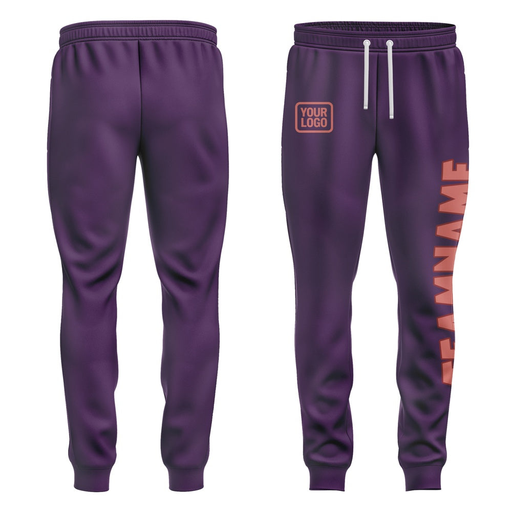 Custom Purple Copper Rose Pants