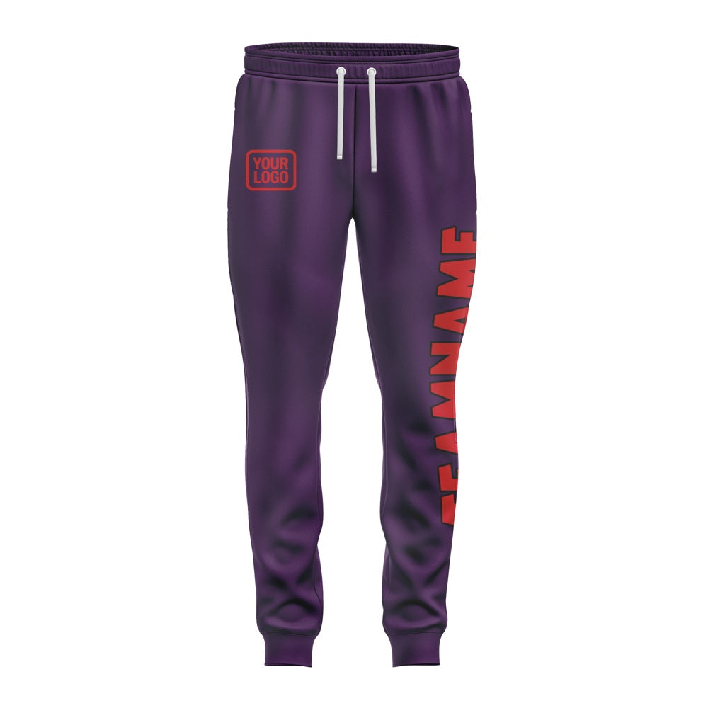 Custom Purple Red Pants