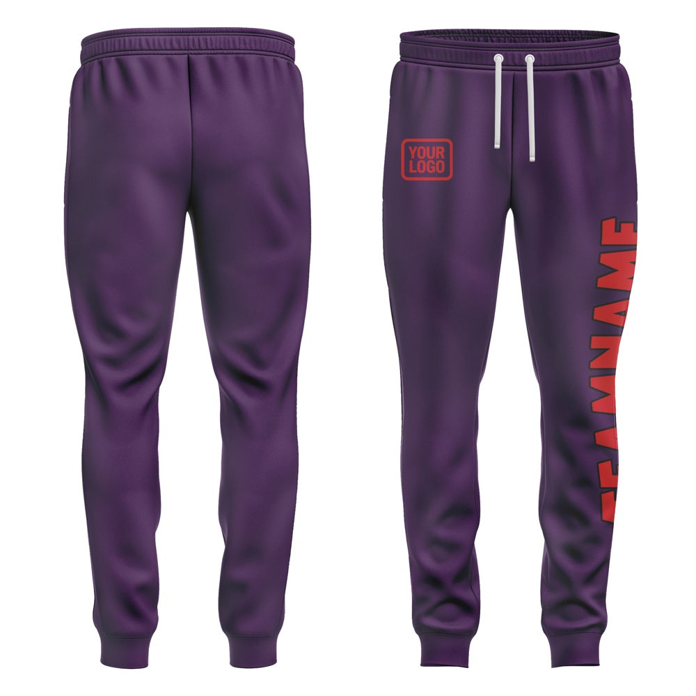 Custom Purple Red Pants
