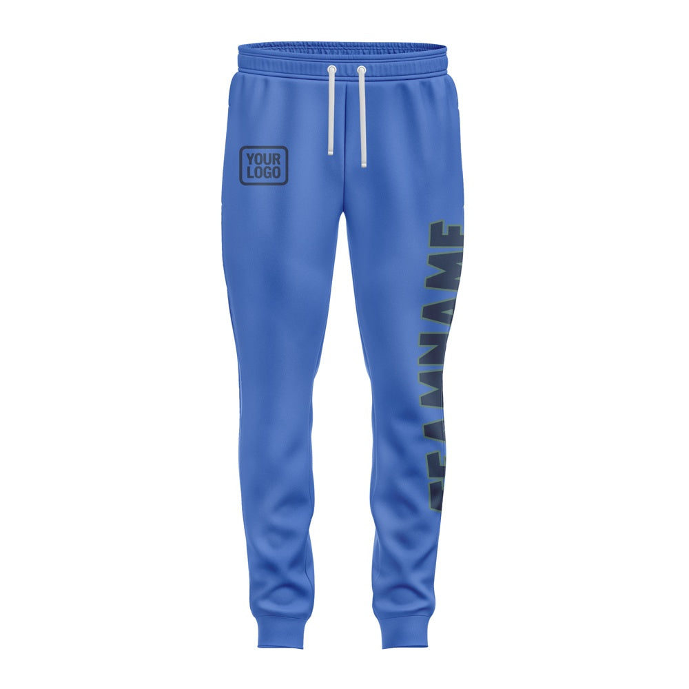 Custom Sky Blue Blue Pants