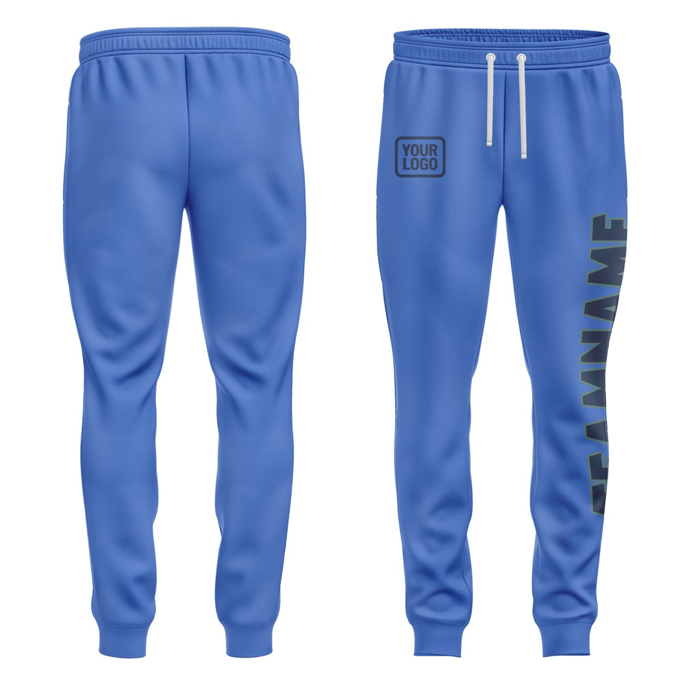 Custom Sky Blue Blue Pants
