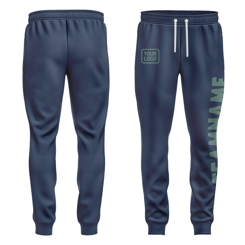 Custom Blue Blue Green Pants