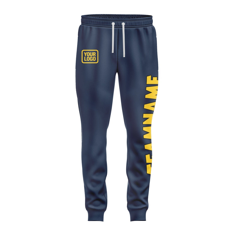 Custom Blue Gold Pants