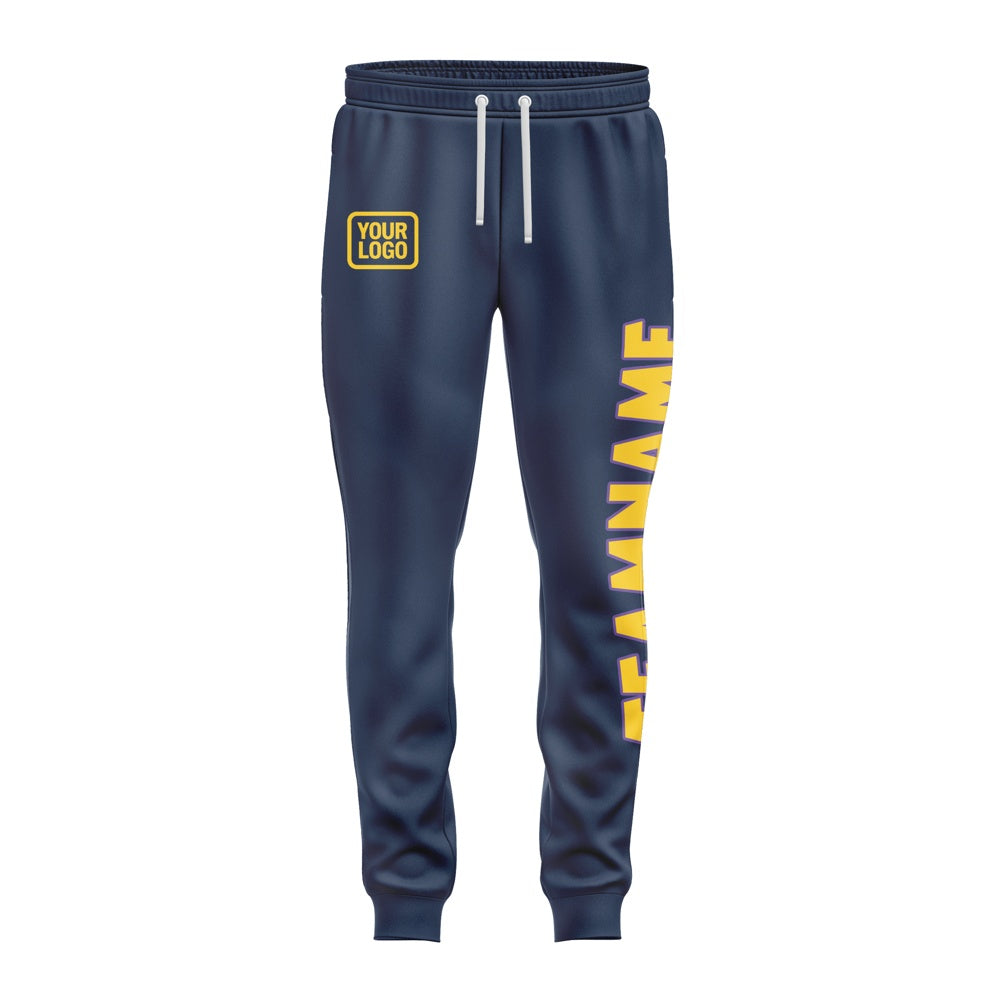 Custom Blue Gold Pants