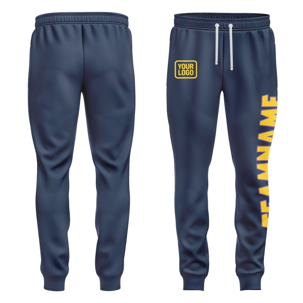 Custom Blue Gold Pants