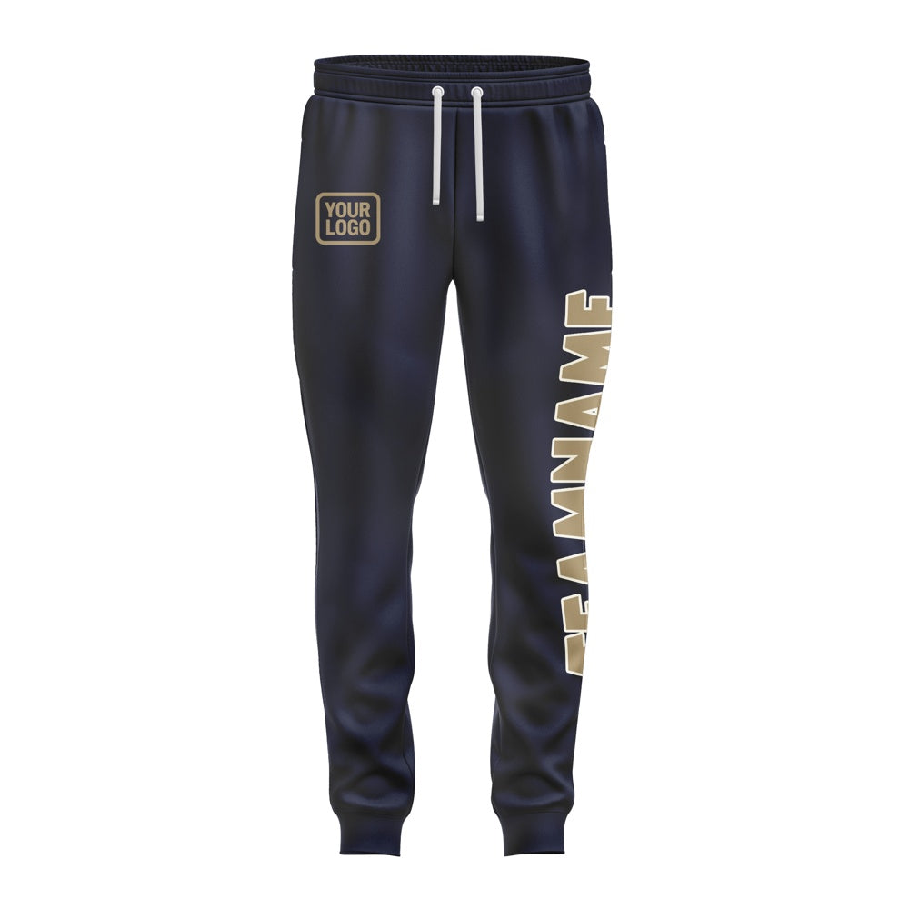 Custom Navy Light Khaki Pants