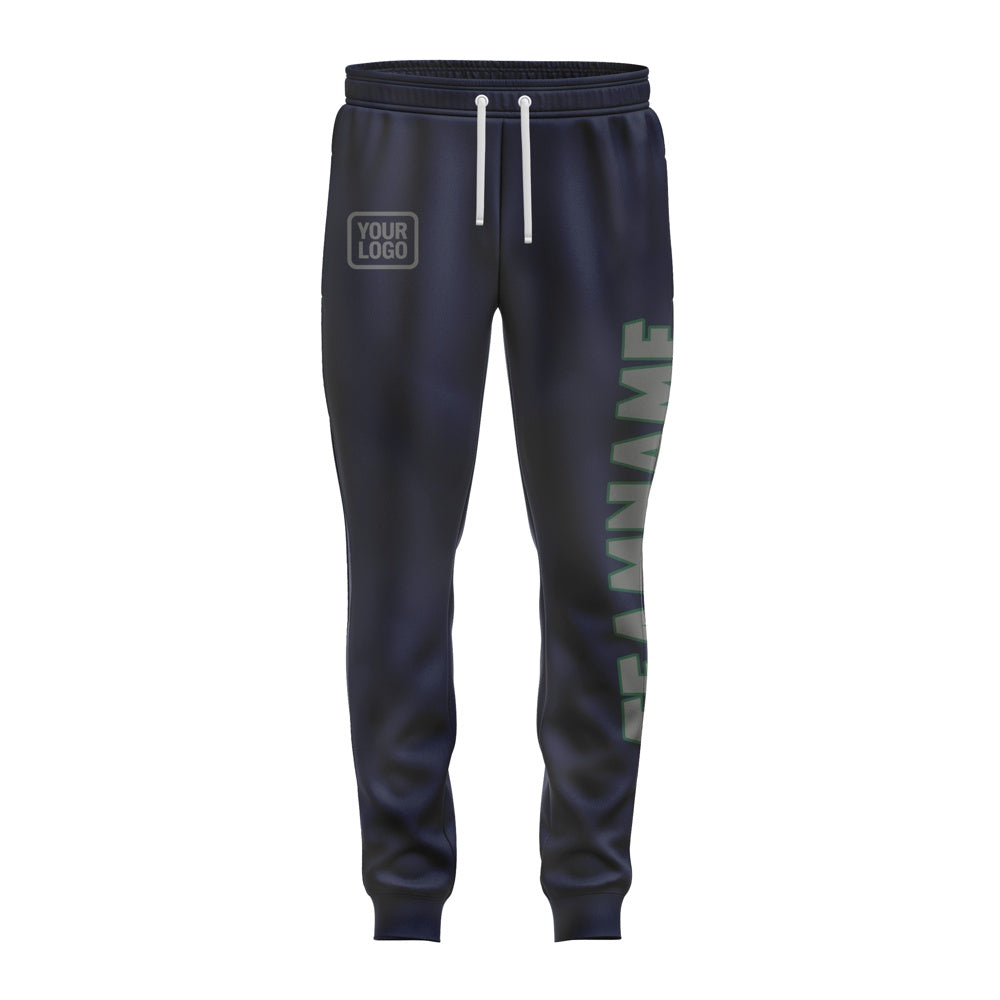 Custom Navy Dark Grey Pants