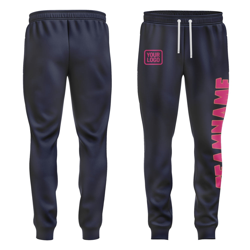 Custom Navy Pink Pants