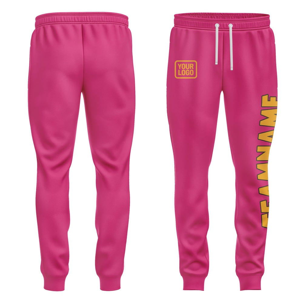 Custom Pink Yellow Pants